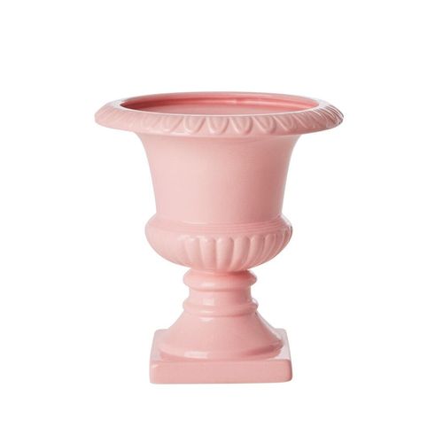 RICE Keramik Blumentopf, Vase pink, Ø 31 cm, Höhe 20 cm