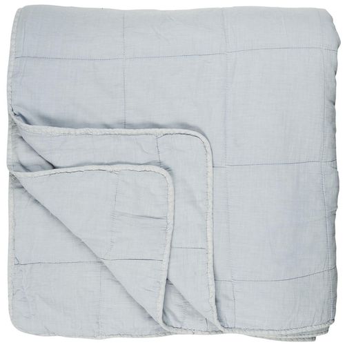 IB Laursen Vintage Bettdecke doppelt, 240 x 240 cm, hellblau