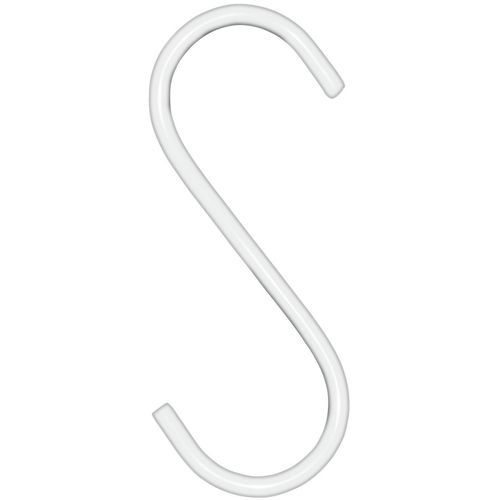 IB Laursen S-Haken, 7,5 cm, weiß