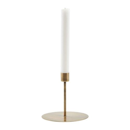 House Doctor Kerzenständer Anit, H12/Ø13 cm, antik messing