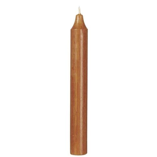 IB Laursen Rustikale Stabkerze 18 cm, Höhe 18, Ø 2,2 cm, karamell