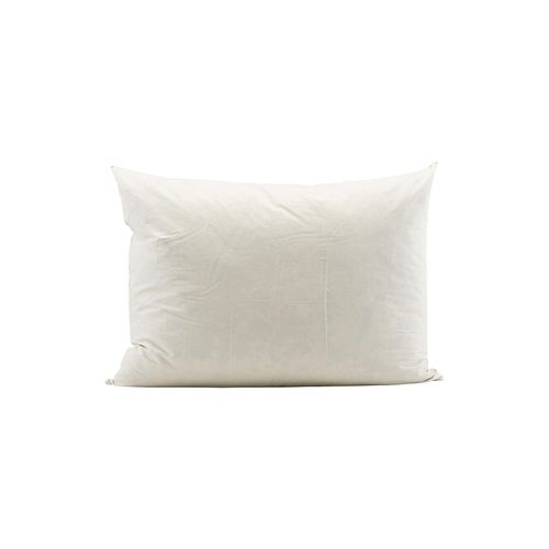 House Doctor Kissenfüllung mit Entenfedern, L80 x B60cm, weiss