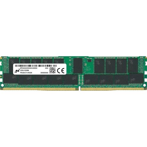 16GB (1x16GB) MICRON RDIMM DDR4-3200, CL22-22-22, reg ECC, dual ranked