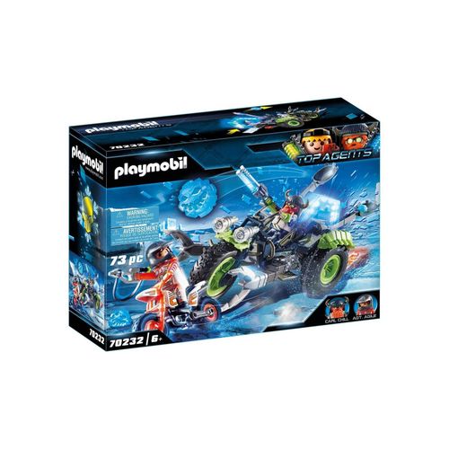 PLAYMOBIL® 70232 - Top Agents - Spielset mit Licht und Sound, Arctic Rebels Eistrike