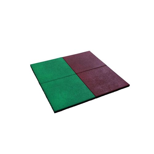 Karibu Fallschutzmatte rot für Kinderspielgeräte