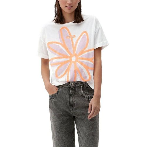 Q/S by s.Oliver T-Shirt Q/S by s.Oliver, weiß