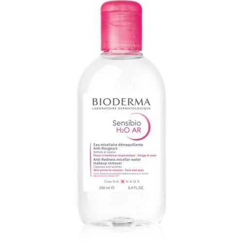 Bioderma Créaline H2O AR eau micellaire pour peaux sensibles sujettes aux rougeurs 250 ml
