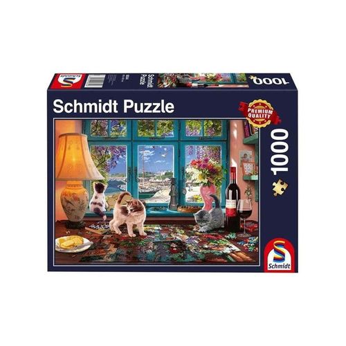 Schmidt Puzzle - Puzzlers Desk (1000 pieces)