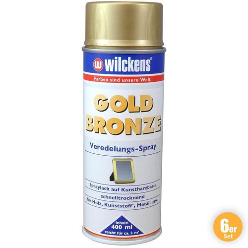 Wilckens Goldbronze Veredelungsspray 6er Set