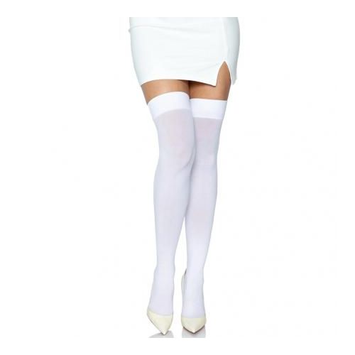 Leg Avenue Bas classique 6672 Blanc Taille unique