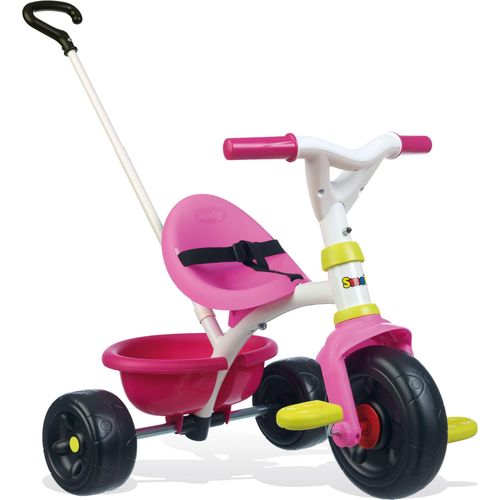 Dreirad SMOBY "Be Fun, rosa" Dreiräder rosa Kinder Kinderfahrzeuge Made in Europe
