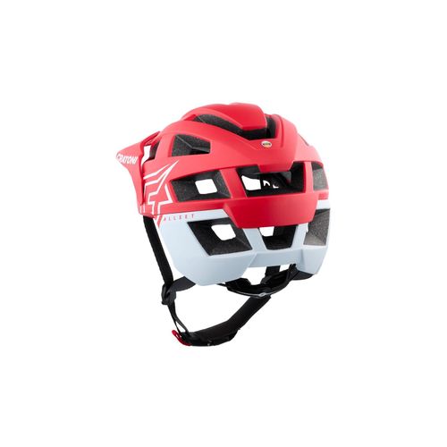 CRATONI MTB-Helm AllSet Pro rot/weiß matt