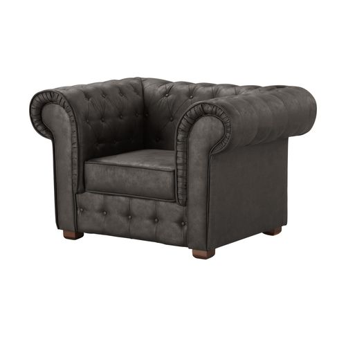 Sessel Chester - grau - 121 cm - 77 cm - cm 94,0 - Sconto