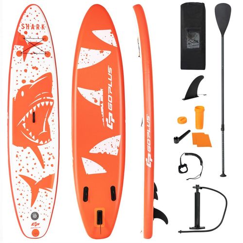 320 x 76 x 15cm Stand Up Paddling Board aufblasbar, mit Paddel