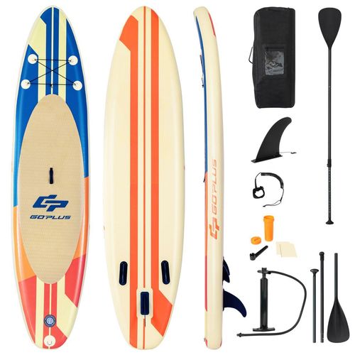 320 x 76 x 15cm Aufblasbares Paddling Board, mit Paddel