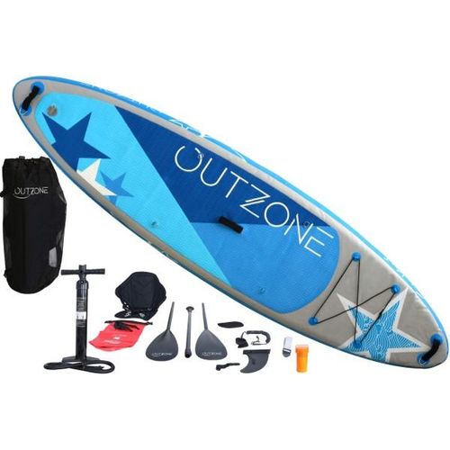 Outzone iSUP Board Set ONE Stand-up-Paddling und Kajak 2in1 Paddelboard