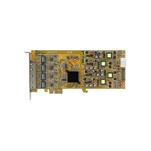 StarTech.com 4 Port Gigabit PoE PCIe Netzwerk Card