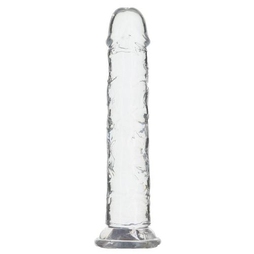 Crystal Addition - Transparenter Realistischer Dildo - 20 cm