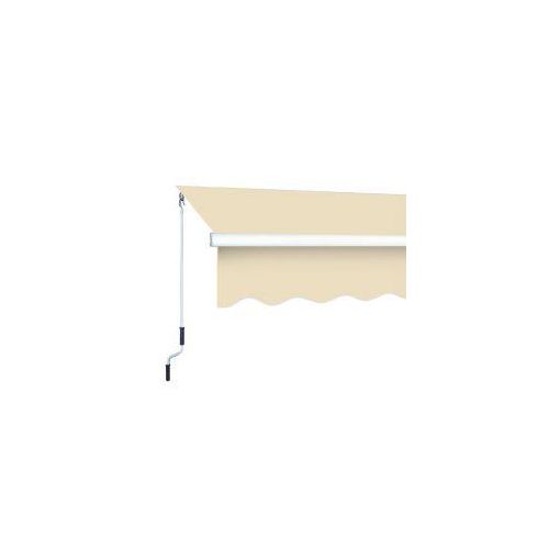 Markise, Gelenkarmmarkise , Sonnenschutz , Gartenausstattung, Gartenzubehör ,Beschattung , Konstruktiosfeste Alu-Arme ,Stabil, Wasserabweisend, Robuste Verarbeitung ,Modell: Sunshine 4,0 m in beige von Jet-Line