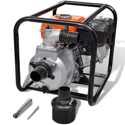Prolenta Premium - Benzin-Wasserpumpe 80 mm Schlauchanschluss 4800 W