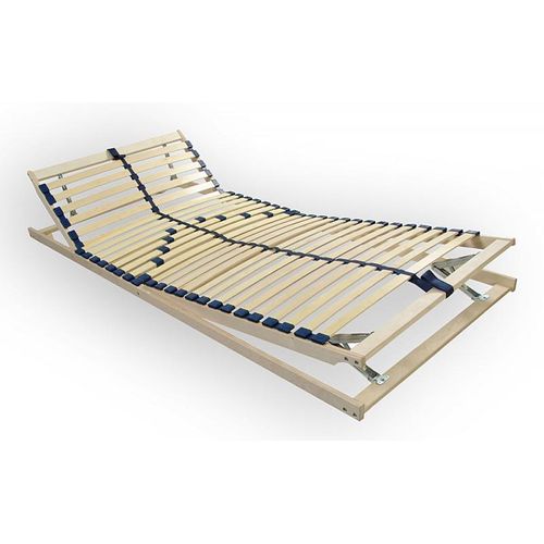 Lattenrost Achat KF 100x200 cm, Kopf und Fuß verstellbar, Lattenrahmen