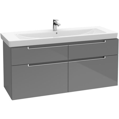Villeroy & Boch Waschtischunterschrank SUBWAY 2.0 1287 x 590 x 449 mm Glossy white