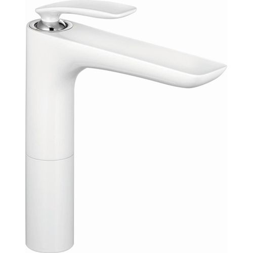 Kludi Waschschüssel-Einhandmischer BALANCE DN 15 Auslaufhöhe Unterkante 272 mm chrom/weiß