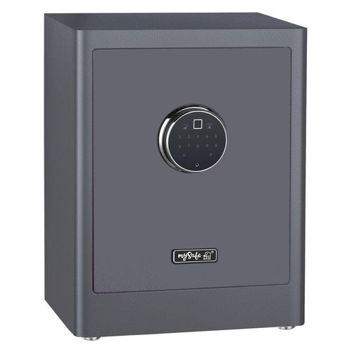 Elektronik-Möbel-Tresor - mySafe Premium 450 - Code/Fingerprint - Grau