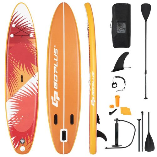 320 x 76 x 15cm Aufblasbares Stand Up Paddling Board, mit Paddel