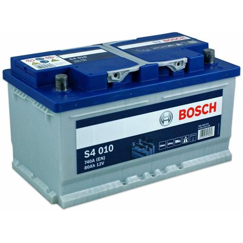 S4 010 Autobatterie 12V 80Ah 740A inkl. 7,50€ Pfand – Bosch