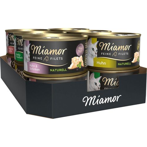 Miamor Feine Filets naturell Mixtray 2 12x80g