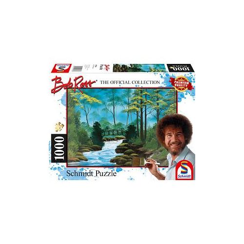 Schmidt Bob Ross Abgelegene Brücke Puzzle, 1000 Teile