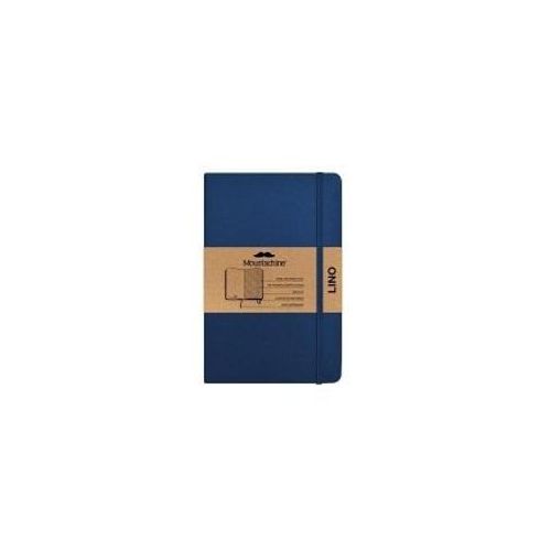 Moustachine Classic Linen Pocket Dark Blue Squared Flex