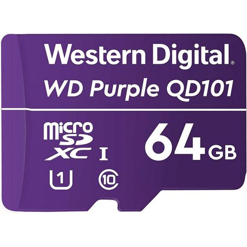 WD WD Purple SC QD101 64GB Micro SD-Karte, lila