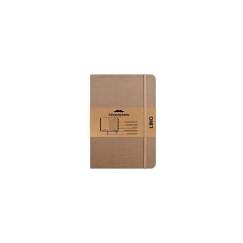 Moustachine Classic Linen Large Dark Tan Ruled Flex