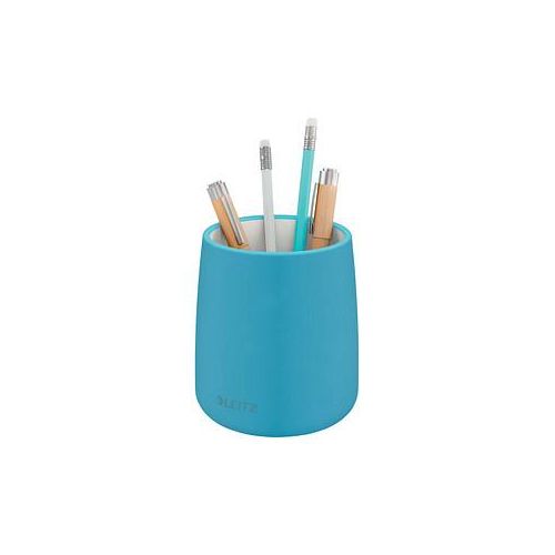 LEITZ Stiftehalter Cosy blau Keramik 8,7 x 8,7 x 10,8 cm