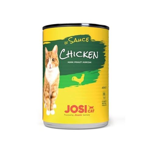 JosiCat Chicken in Sauce 12x415g Dose Katzenfutter