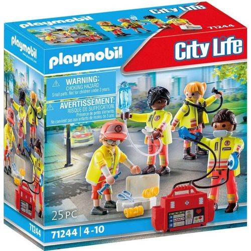 Playmobil® Konstruktions-Spielset Rettungsteam (71244), City Life, Made in Europe, bunt