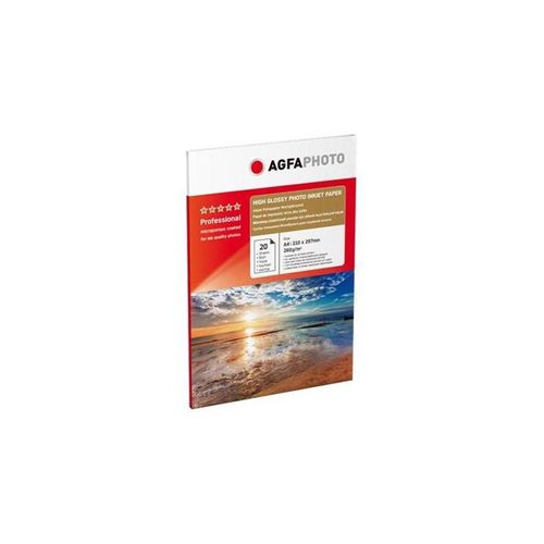 Agfa Photo - photo paper - 20 sheet(s) - A4 - 260 g/m²