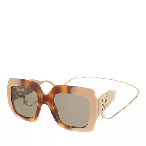 Gucci Sonnenbrille – GG1022S-003 54 Sunglass Woman Injection – in braun – Sonnenbrille für Damen