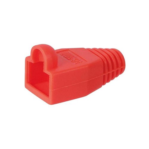 RJ45 Protective caps - Red (10 pack)