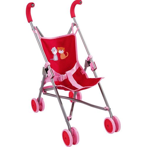 Puppenbuggy JULE (25x25x63) in rot
