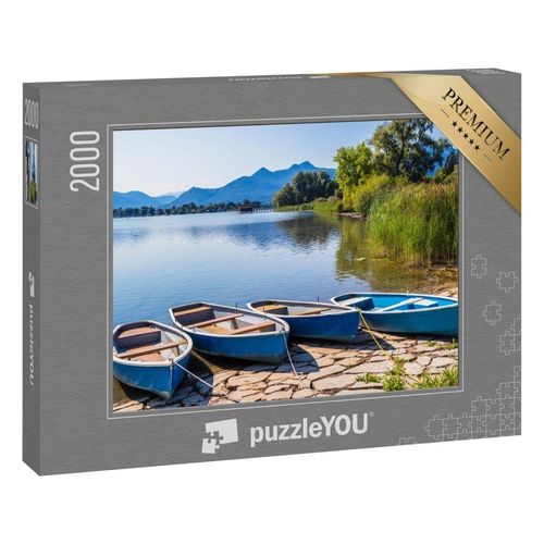 puzzleYOU Puzzle Schiffe am Chiemsee