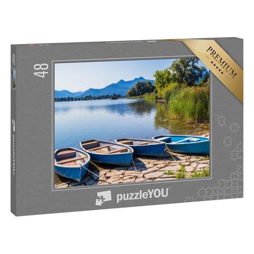 puzzleYOU Puzzle Schiffe am Chiemsee
