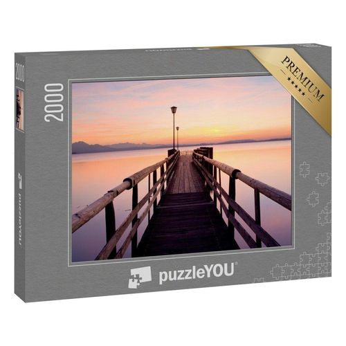 puzzleYOU Puzzle Dock bei Chieming am Chiemsee