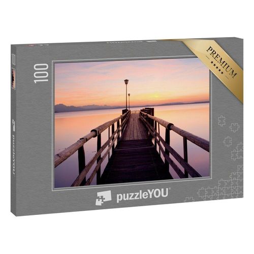 puzzleYOU Puzzle Dock bei Chieming am Chiemsee