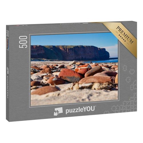 puzzleYOU Puzzle Kliff auf der Insel Helgoland