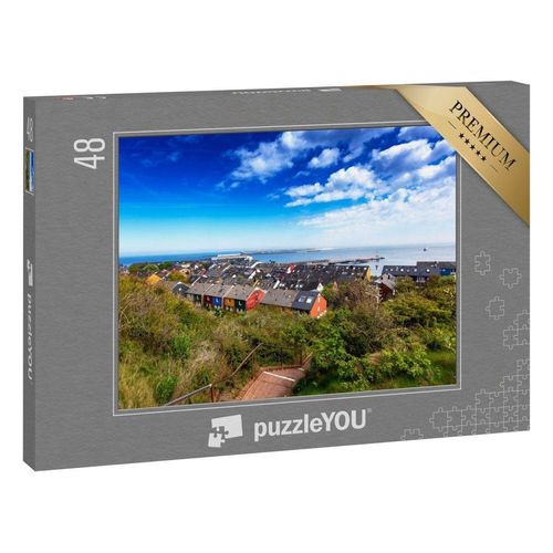 puzzleYOU Puzzle Fischerdorf auf Helgoland