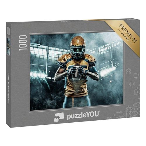 puzzleYOU Puzzle American-Football-Spieler