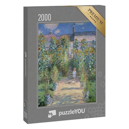 puzzleYOU Puzzle Der Garten des Künstlers in Vetheuil